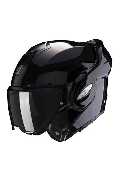 Scorpion Exo-tech Evo Çene Açılabilir Motosiklet Kaskı Siyah