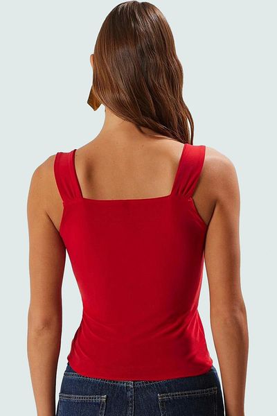 PayBuy V Neck Fitted Crop Blouse Sandy Woven Summer Modern Style Quality Craftsmanship Trend Design