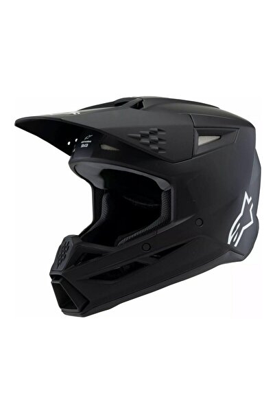 Alpinestars Sm3 Youth Off-road Çocuk Genç Motosiklet Kaskı Mat Siyah