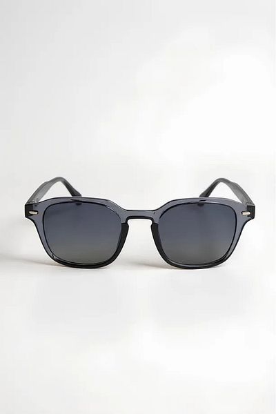 Chunky Frame Smoke Blue Black Unisex 2025 New Season Sunglasses