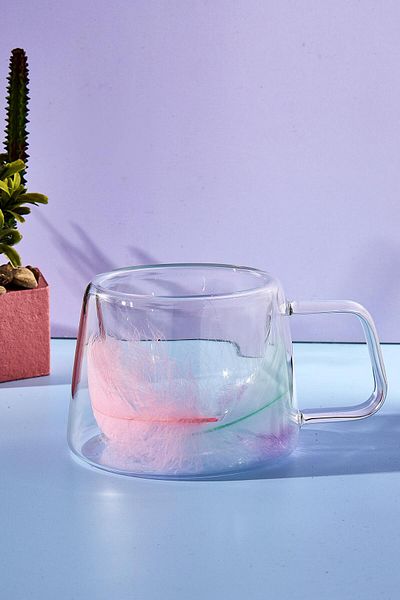 Perotti Double Feather Double Wall Mug 200 ml