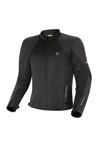 SHIMA Jet Korumalı Motosiklet Montu Siyah