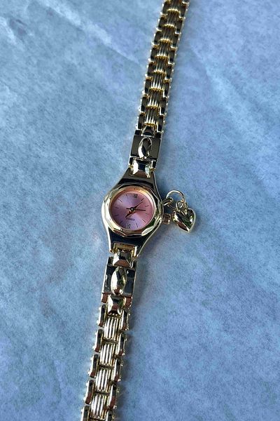 keisy Vanessi Heart Detailed Minimal Women's Wristwatch