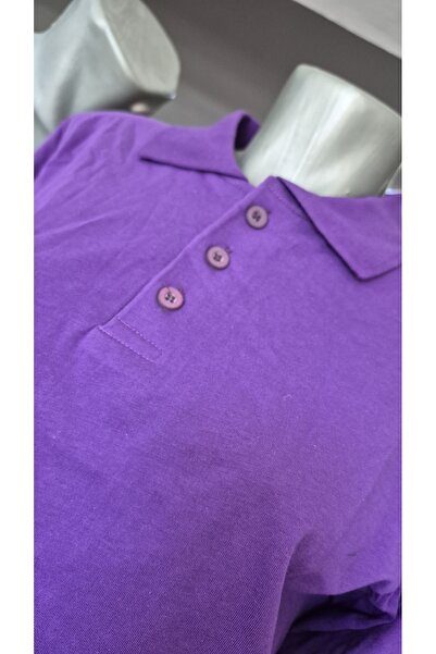 Makyajistanbul Tshirt Mor Renk Uzunkollu Sweat