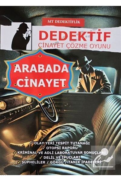 mt dedektiflik Detective Murder Solving Game - Murder on the Train