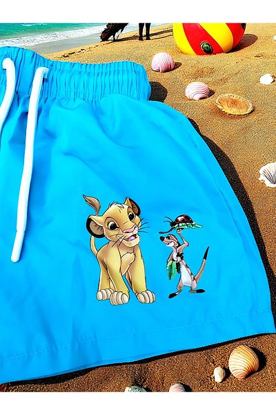 MİLAYS LİFE HOME COLLECTİON PANTALONI SCURT DE BAIAT MİLAYS KİDS ASLANKRAL