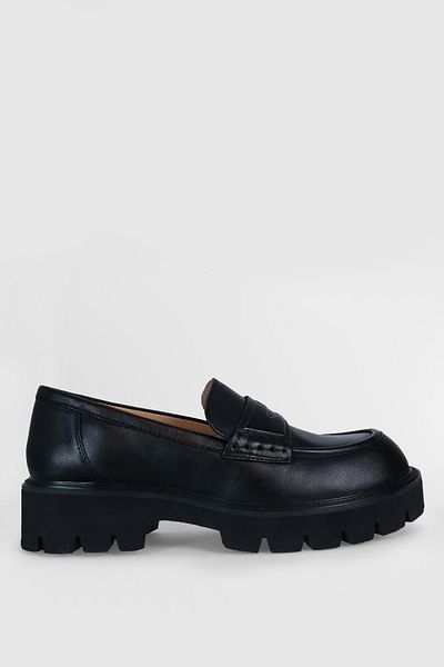 Lufian 122230010 Anna Oxford Women's Leather Classic Shoes Black