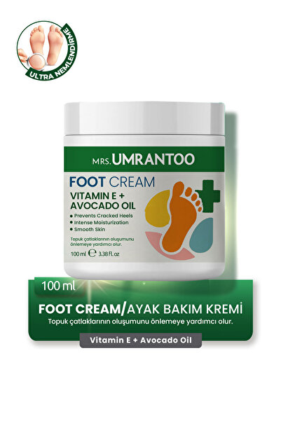 Picco De Luce MRS.UMRANTOO Crack Repair Cream Ayak Bakım Kremi 100 ml