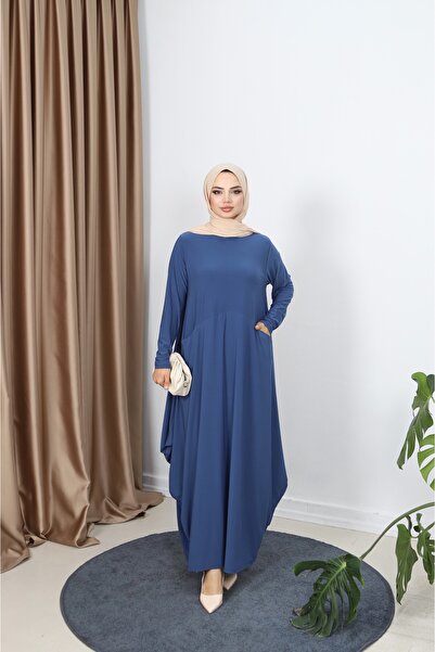 NİSUM MODA Sandy Dress with Pockets