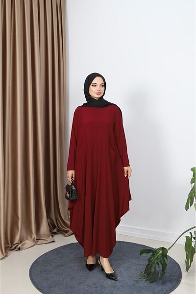NİSUM MODA Sandy Dress with Pockets