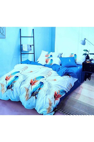 Pucioasa Double bed linen, Finet, Pucioasa, 6 pieces, Fitted sheet 230x250 cm