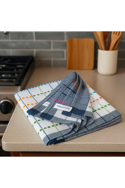 Vivesta Home Σετ 2 πανιών στεγνώματος από 100% βαμβάκι 45×65 εκ. – Απορροφητι...