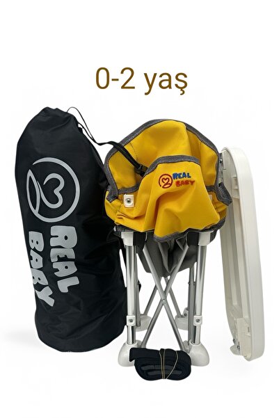 REALBABY Portatif Katlanabilir Taşınabilir Mama Sandalyesi (6AY-24AY)