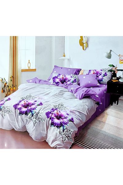 Casa Pucioasa Double bed linen, Finet, Pucioasa, 6 pieces, Fitted sheet 230x250 cm