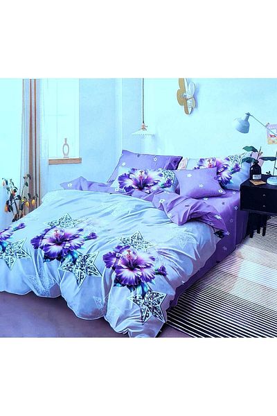 Casa Pucioasa Double bed linen, Finet, Pucioasa, 6 pieces, Fitted sheet 230x250 cm