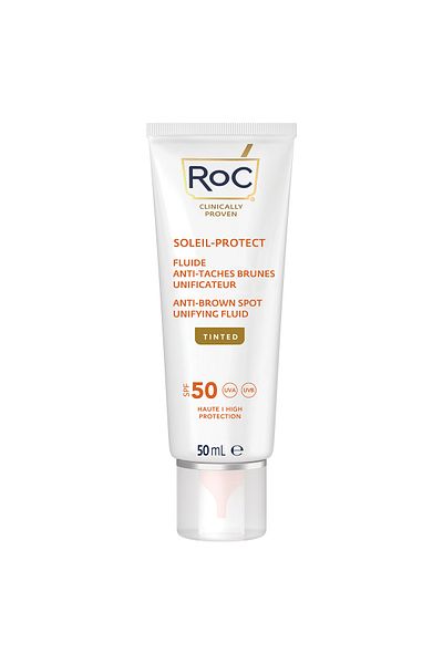 Roc Soleil-Protect Anti-Brown Spot Unifying Fluid Tinted Anti-Blemish and Tone Equalizing Facial Sunscreen