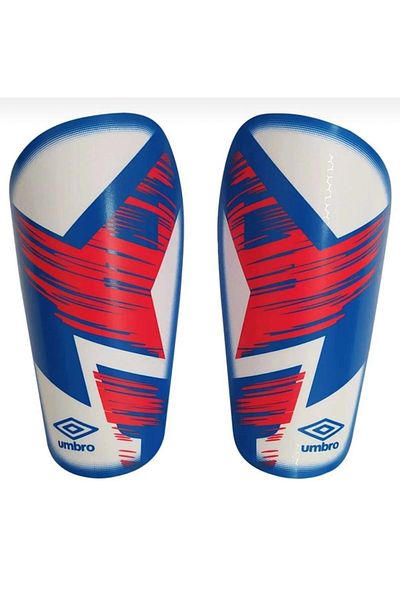 UMBRO Shin Guard 21035 Shin Guard Football Shin Guard Football Player Crotch Protector White