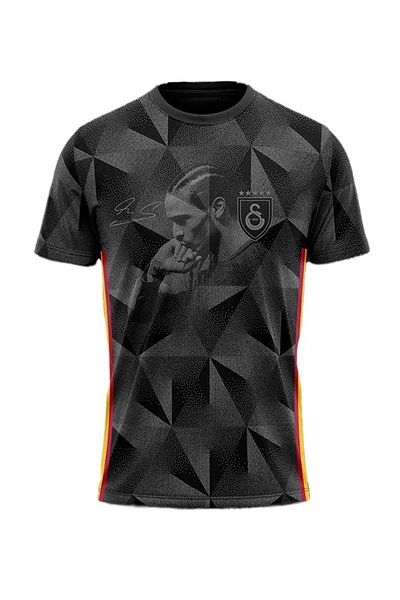 Galatasaray Leroy Sane Welcome Tee T-Shirt Jersey Gray