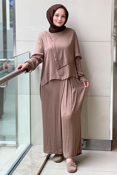 Ceremony Blouse Cape Trousers Double Breasted Closure Memory Suit