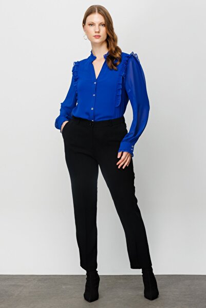 Ekol Krep Kumaş Pantolon