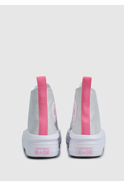 Converse Chuck Taylor All Star Move Platform Sparkle Gümüş Kadın Sneaker A06332c