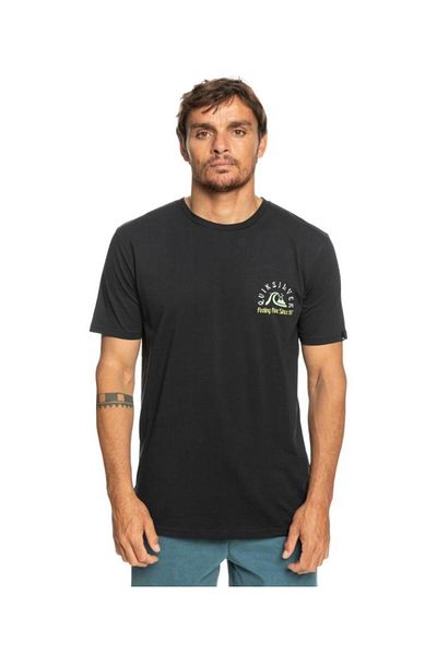 Quiksilver Original Barrel Men's Black Crew Neck T-Shirt