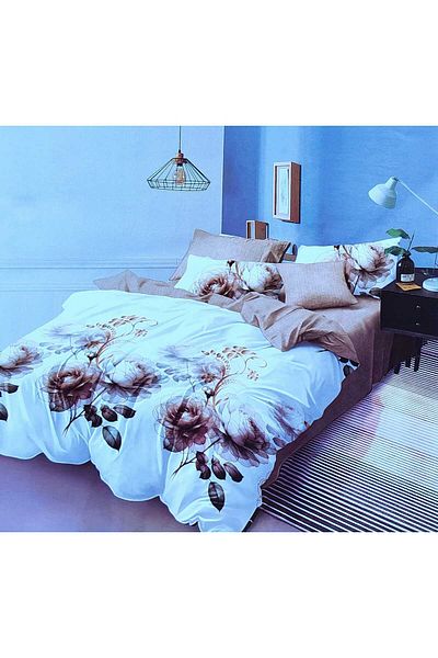 Casa Pucioasa Double bed linen, Finet, Pucioasa, 6 pieces, Fitted sheet 230x250 cm
