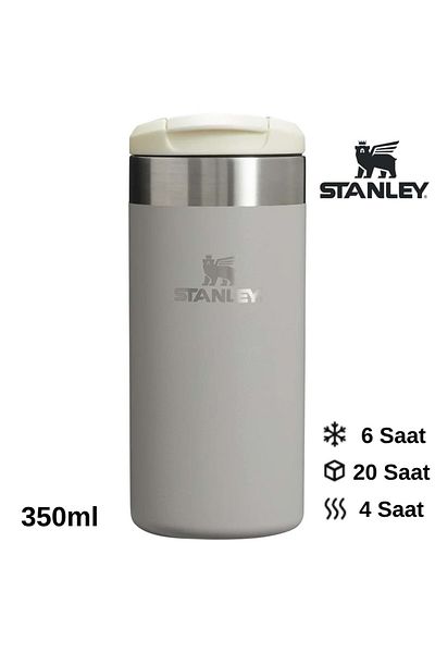 Stanley الايرلايت ™   كوب ترانزيت سعة 0.35 لتر، كوب ترمس، زجاجة مياه رمادية