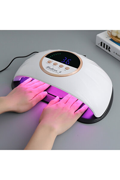 Choice مصباح مجفف أظافر احترافي جديد باللون الأبيض من الاتحاد الأوروبي مزود ب...