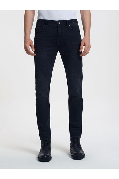 Loft Ricardo Black Men's Jean Pants Lf2034691