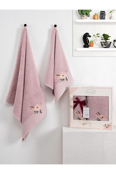 Karna Home Valdi Cotton Towel Set 50X90