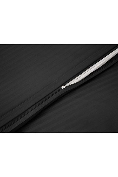 Karna Home Husă de pilota din bumbac satinat cu dungi 200x220