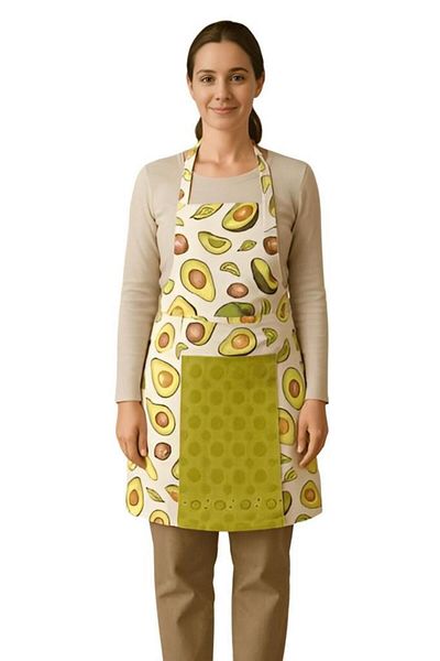 MODALİN Towel Kitchen Apron Practical Use Apron