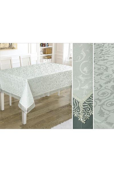 Karna Home Elegant Laced Tablecloth