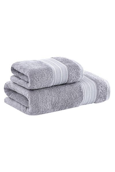 Karna Home Σετ πετσετών βαμβακερών Ramin με απαλή υφή και κομψό 50x90