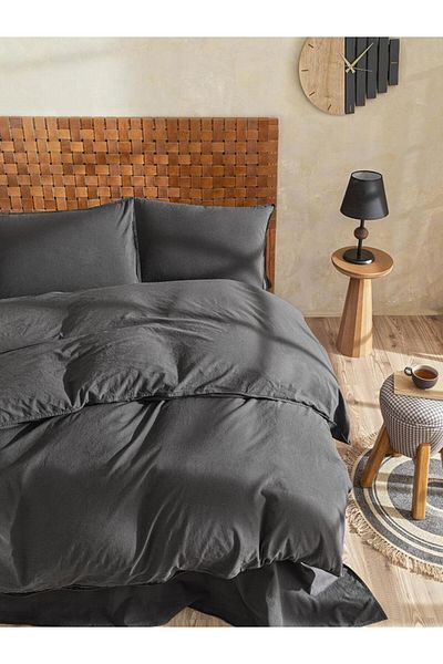 Karna Home Set cuvertură de pilota din bumbac Stonewash 200x220