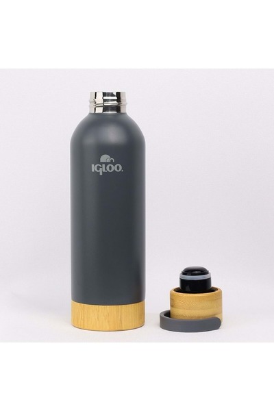 IGLOO Hydrate Pro Botte 500ml Thermos Flask Smoked