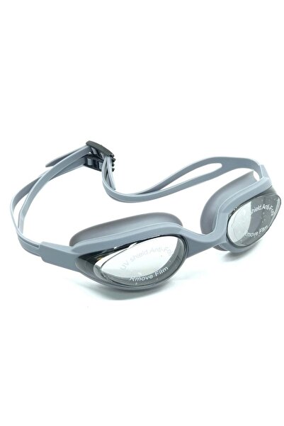 Kocamanlar Ayakkabı Vertex Star -43 Silicone Nose Plug Swimmer Sea and Pool Goggles Swimming Glasses Gray