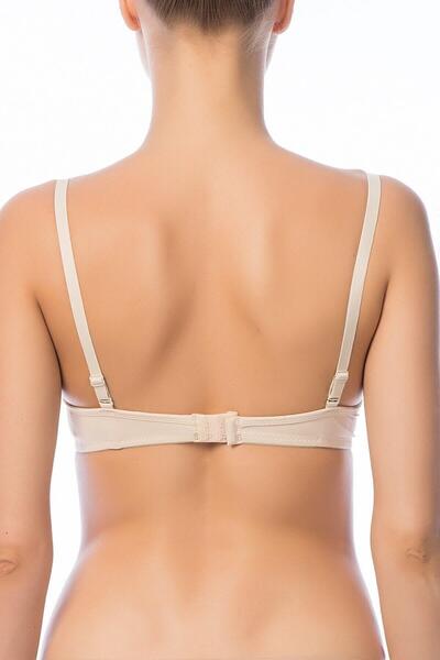 NBB Transparent Strap Push up Supported Eles Micro Bra