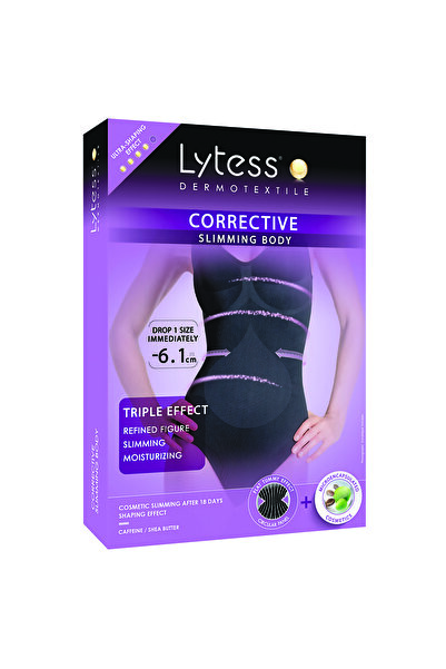 Lytess تنحيف الجسم التصحيحي، أسود، مقاس صغير/متوسط