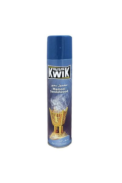 Kwik Mamool Sandalwood Air Freshener 300ml – Long-Lasting Oriental Fragrance Spray