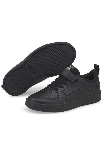 Puma Rickie AC PS 385836 Pantofi sport ortopedici pentru copii NEGRI
