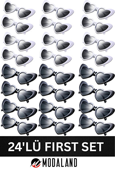 ModaLand Gelin Damat 24'li Gözlük Seti Bride And Groom