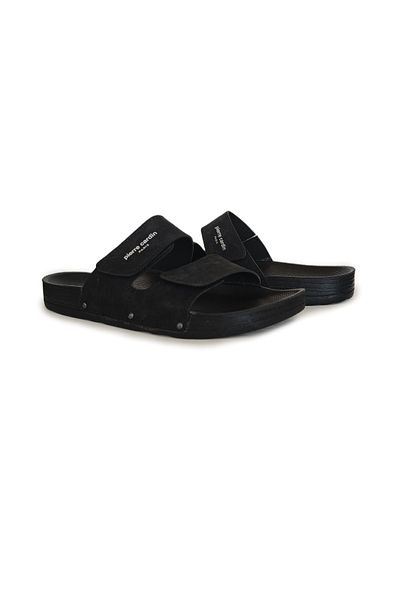 Pierre Cardin Μαύρες ανδρικές παντόφλες 2spc7019