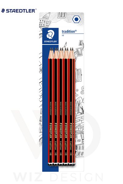 Staedtler 110hbbk10d10 قلم رصاص تقليدي 10 قطع