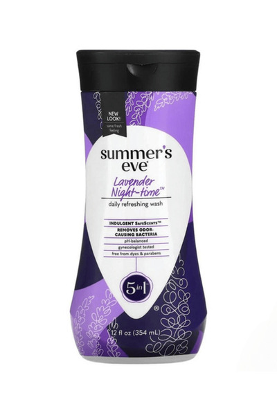 Summer's Eve غسول التنظيف الليلي سمرز إيف برائحة اللافندر 354 مل