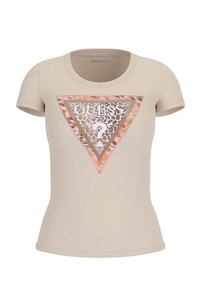Guess Tricou Ss Cn Cheeta pentru damă