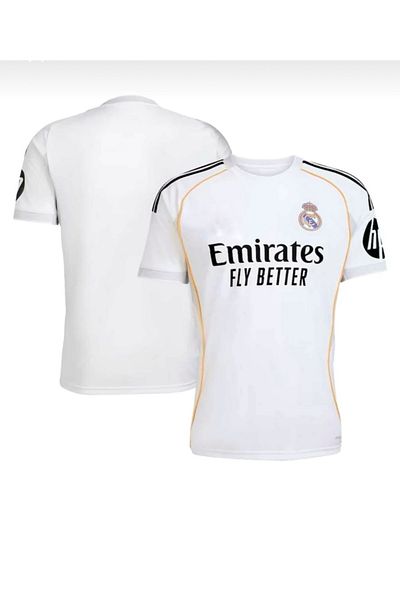 HS HAKAN SPOR R.Madrıd 2025/26 Season Home Anonymous T-Shirt