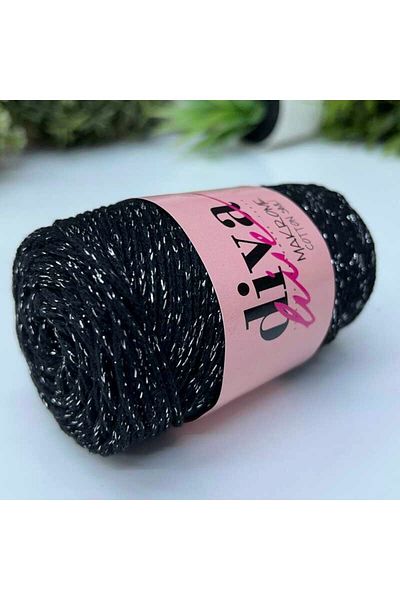 Diva İplik Diva Macrame Cotton Glitter 2111γρ