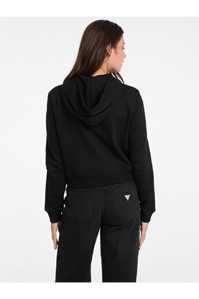 Guess Γυναικείο φούτερ με τζιν κομμένο στυλ